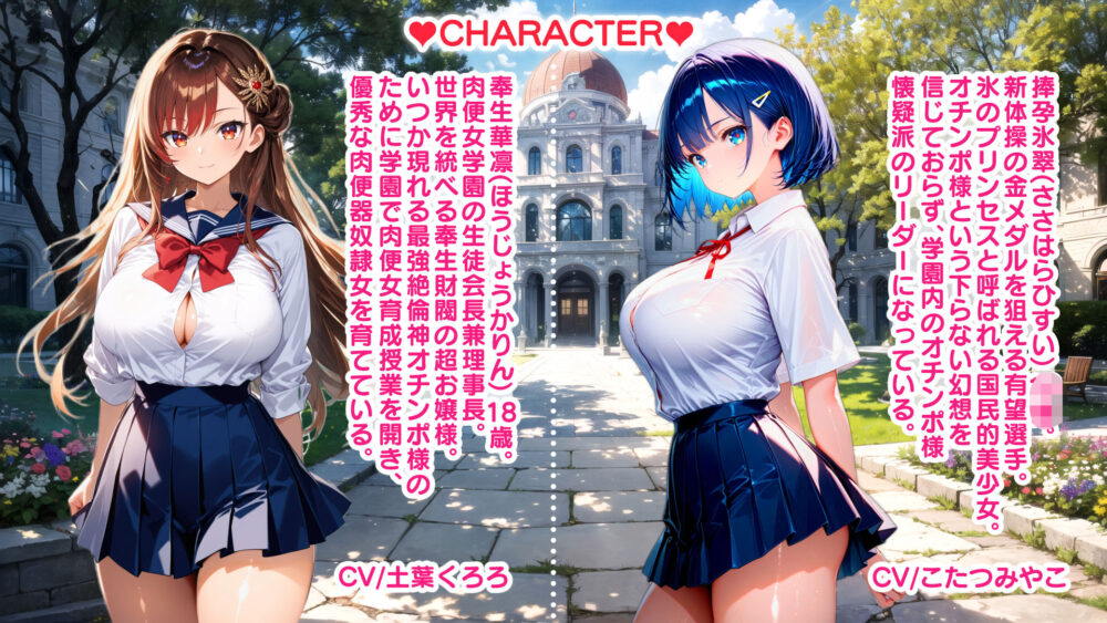 超ハーレム肉便女学園育成授業〜この世全ての美少女はご主人様に子宮も人権も捧げます（ハート）〜 画像6