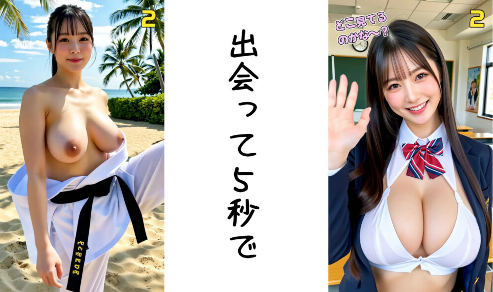 出会って5秒でAI合体 114連発【動画】 即ハメ中出し顔射 画像5