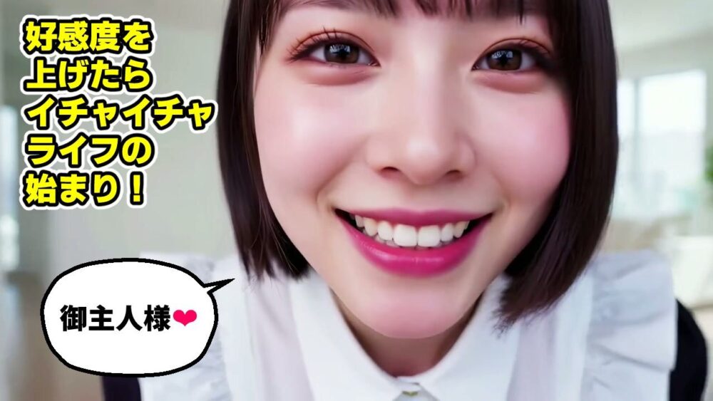 【純愛AIゲーム】お掃除メイドえりか 〜俺のチンポも掃除して〜 画像4