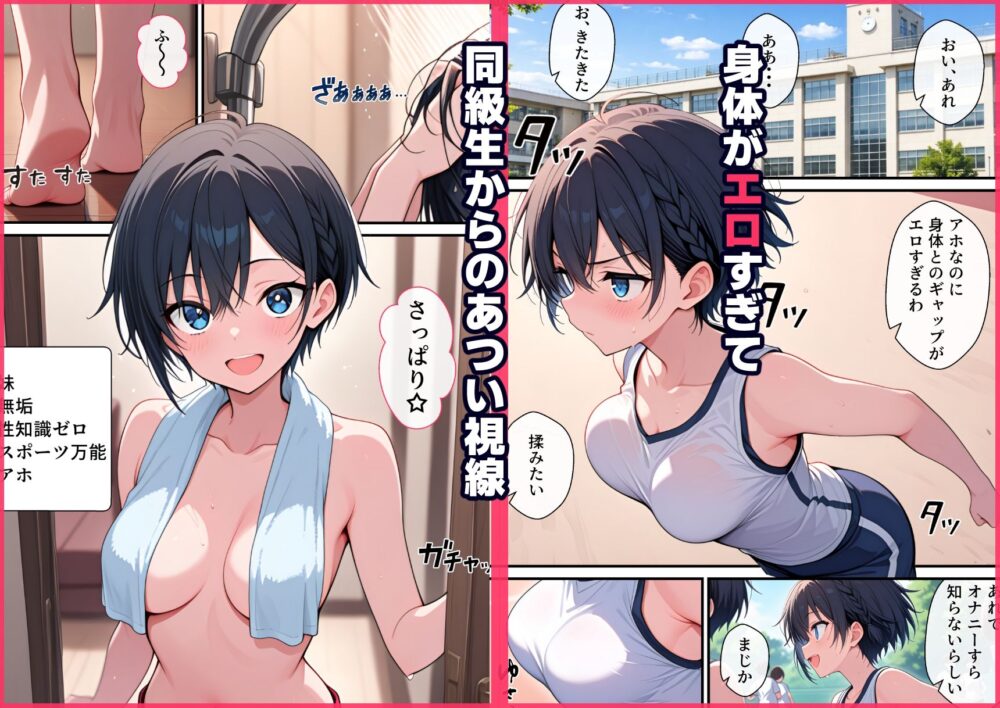 ボーイッシュ無知っ子の快楽堕ち 画像1