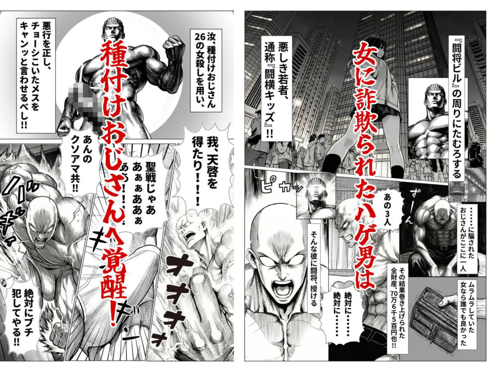 トー横立ちんぼ更生種付けおじさん 画像1