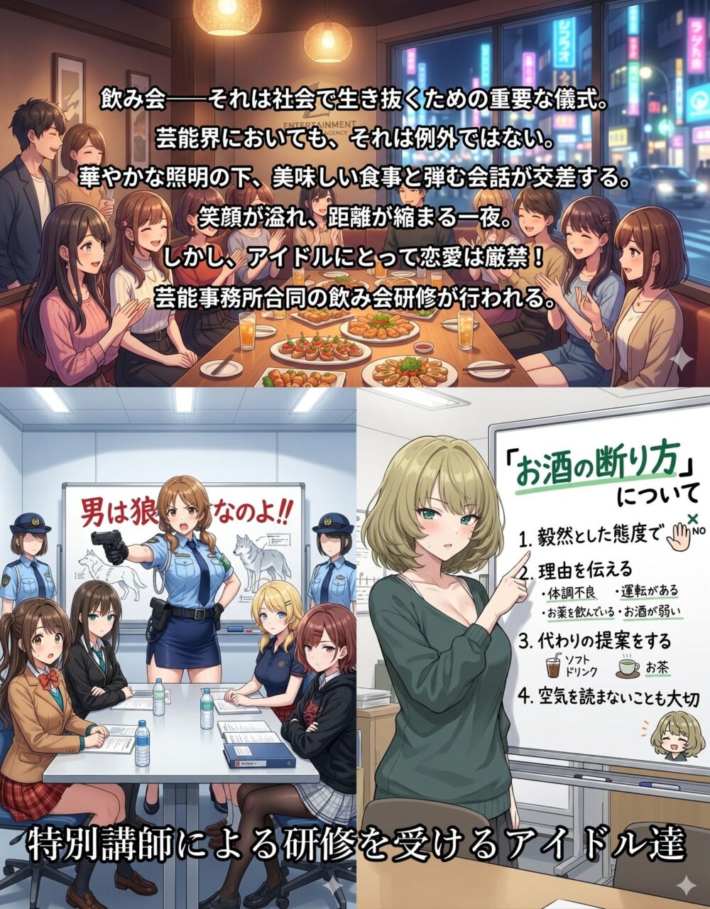 飲み会で喰われるアイドル達 画像1